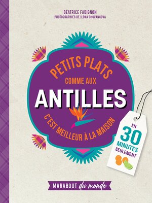 cover image of Petits plats comme aux Antilles